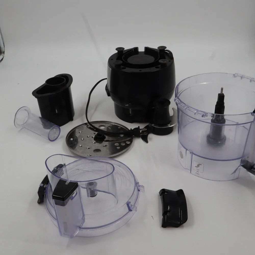 Hamilton Beach 70720 Food Processor Black Slice Shred Puree Pulse Chop 10 Cup‎